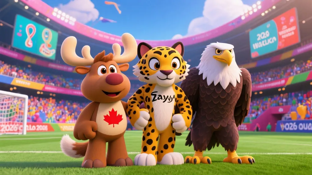 揭秘2026世界杯吉祥物：Maple、Zayu与Clutch背后的文化密码与狂欢寓意